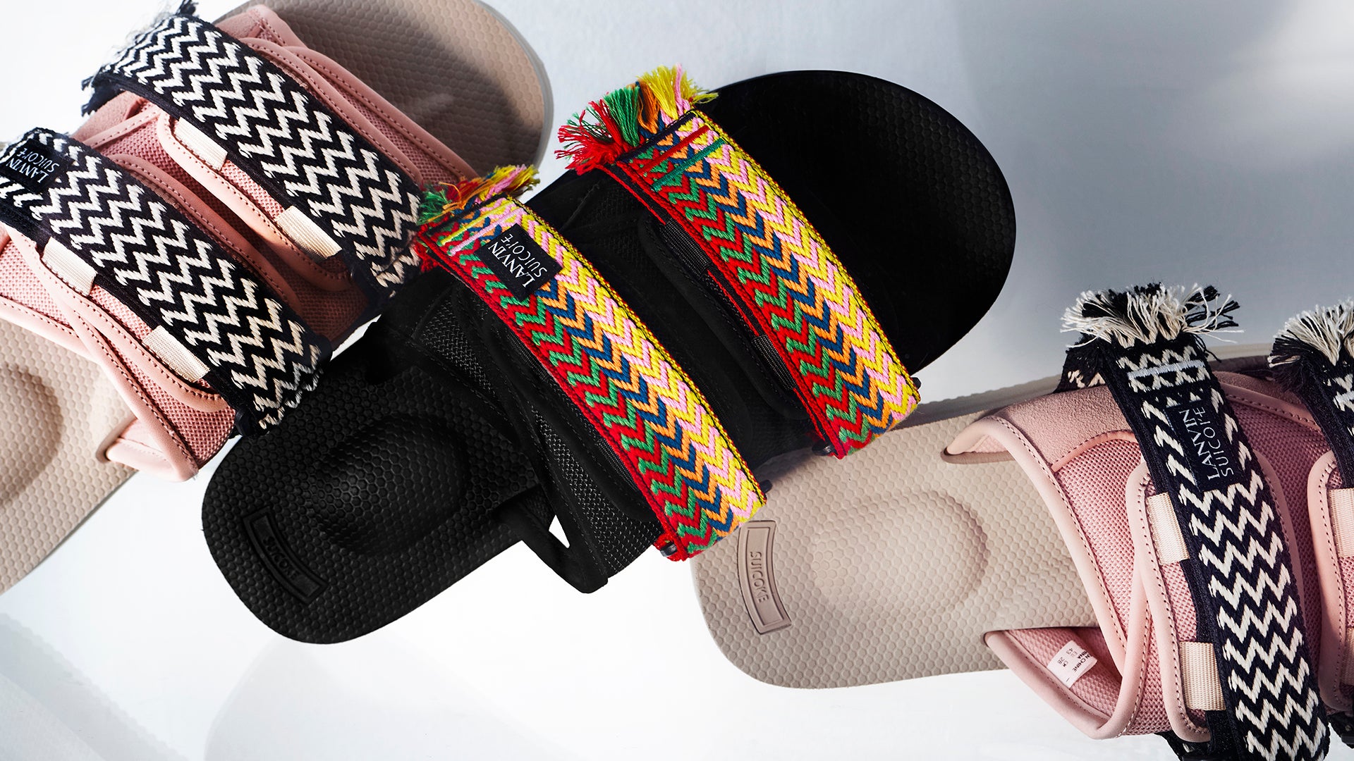 HYPEBAE: LANVIN X SUICOKE JOIN FORCES ON SLIDES INSPIRED BY THE CURB SNEAKER