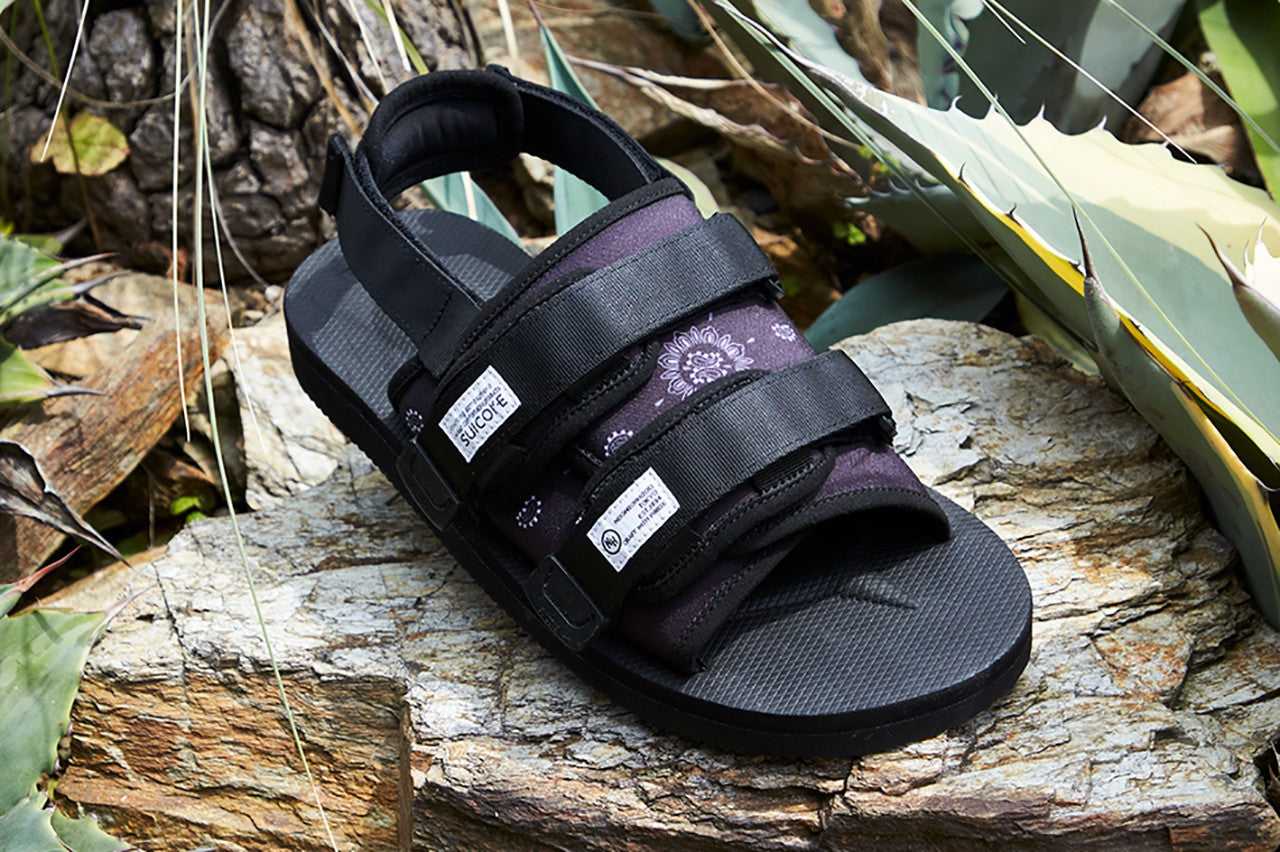 HYPEBEAST: NEIGHBORHOOD & SUICOKE UNVEIL ITS FORTHCOMING MOTO SANDAL COLLABORATION