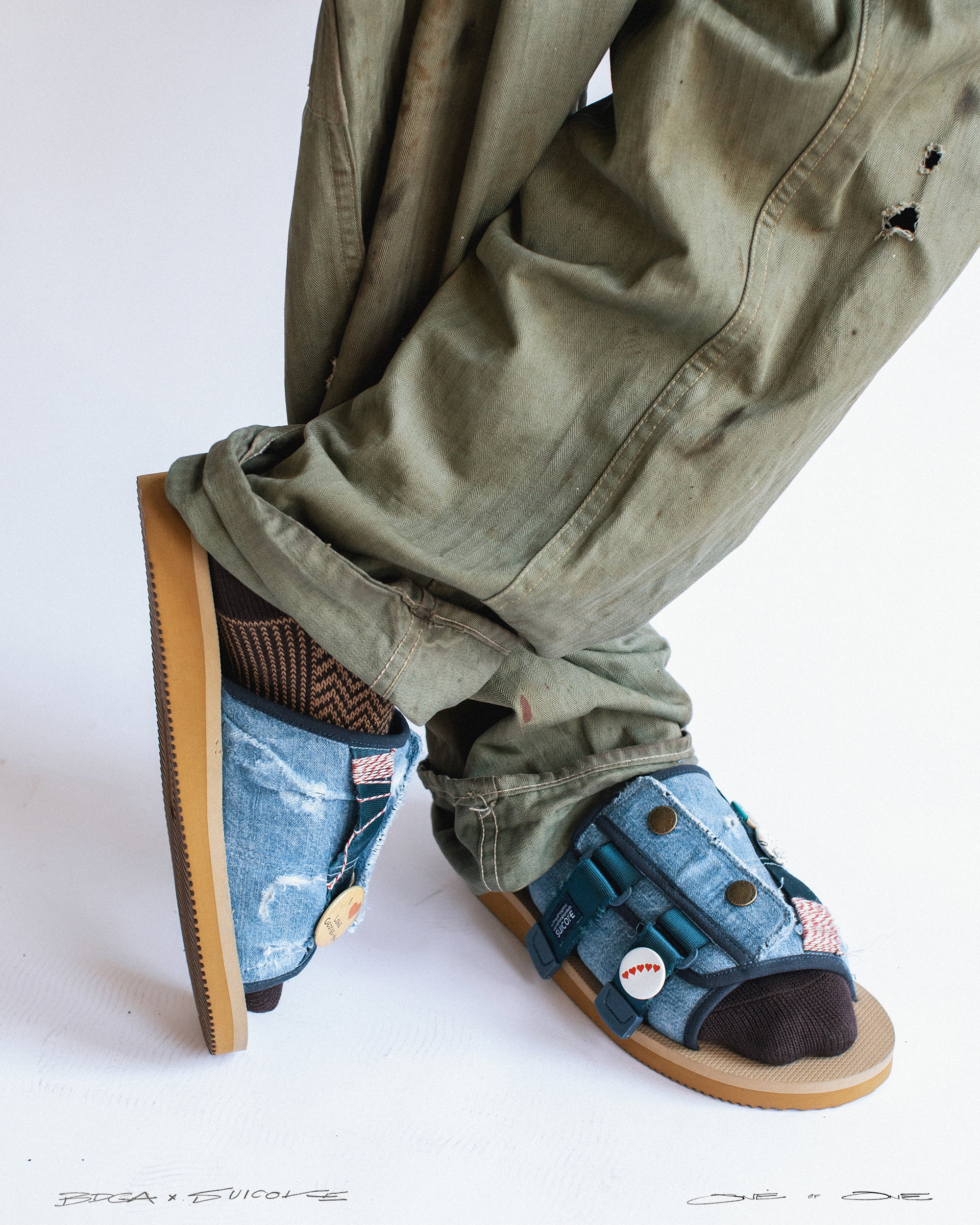 INPUT: Bodega’s denim Suicoke sandal is meant to get better with age
