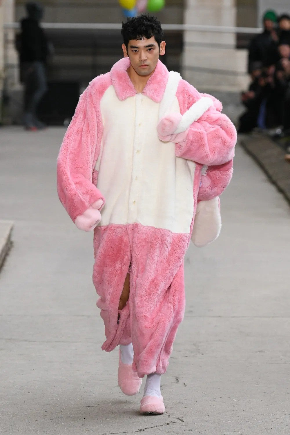 HYPEBEAST: doublet FW23 Presented Furry Looks and Voguing Mice