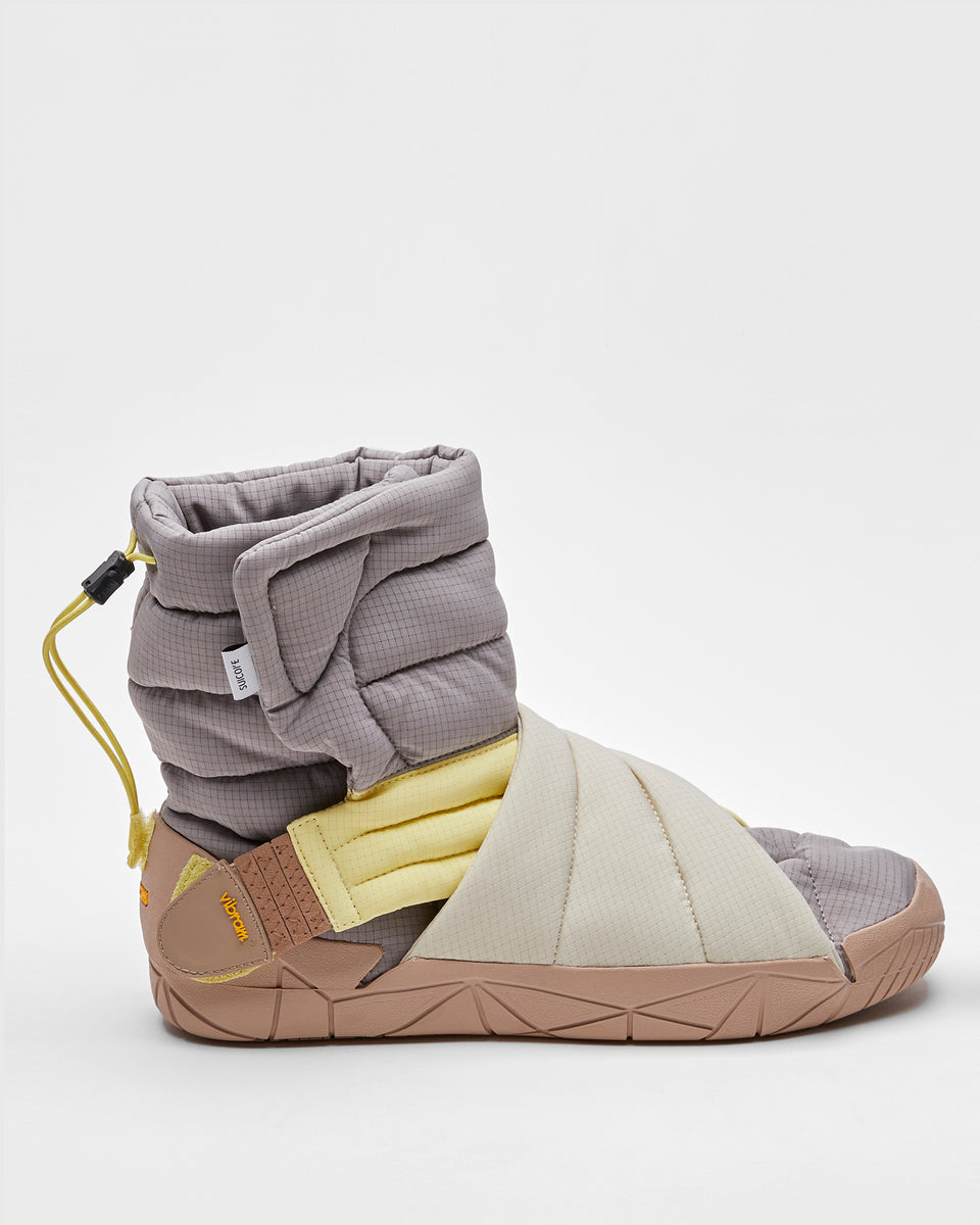 FUTON-HI - Gray x Lemon (Women's) | Official SUICOKE US & CANADA Webstore