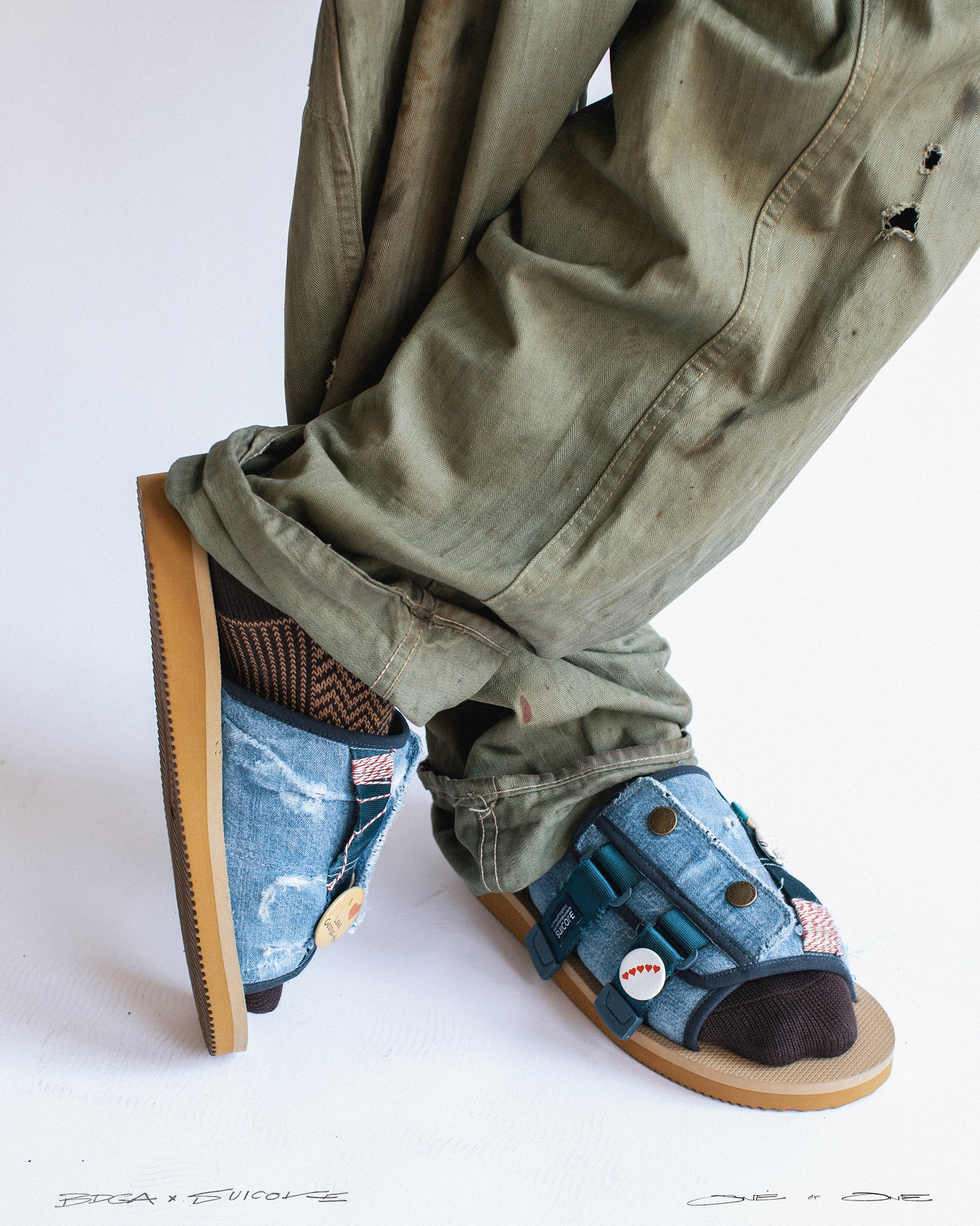 INPUT Bodega s denim Suicoke sandal is meant to get better with