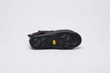Load image into Gallery viewer, SUICOKE Furoshiki FUTON-HI Men&#39;s low top ankle boots with black upper and Arctic Grip sole. From Fall/Winter 2023 collection on SUICOKE Official US &amp; Canada Webstore. S22MFH BLACK
